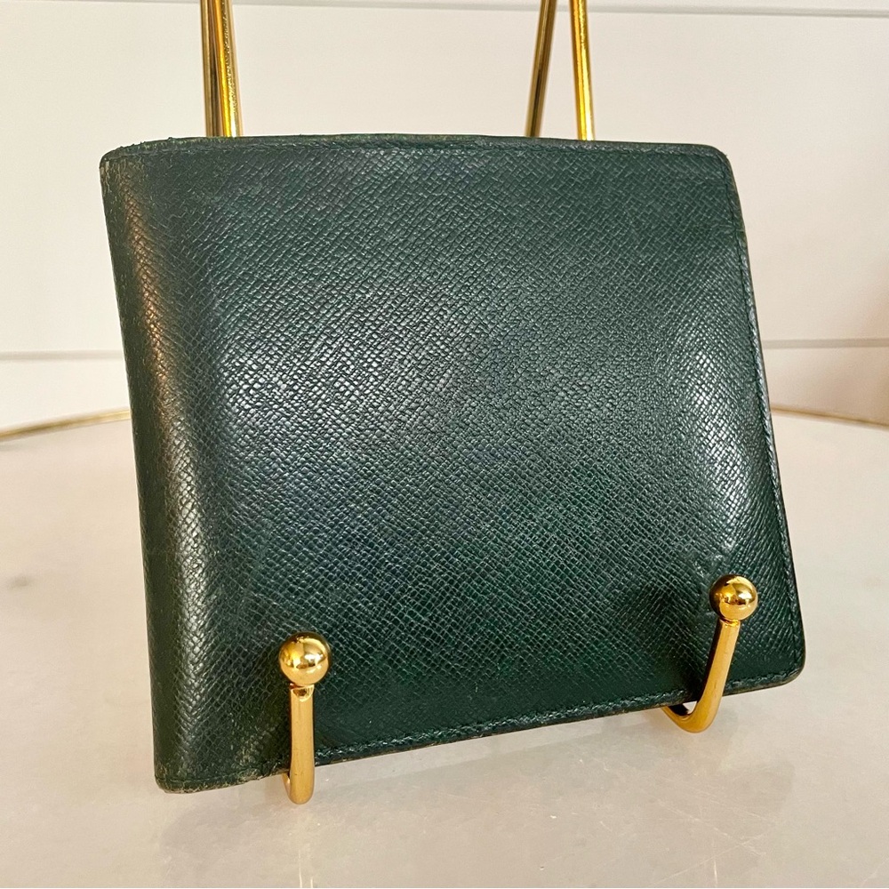 Louis Vuitton Leather Bifold Wallet | LV Wallet | Vintage